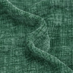 CaliTime Christmas Throw Pillow Covers Decorative 16 X 26 Inches Pack of 2 Cozy Chenille Cushion Cases for Couch Sofa Bed Living Room Home Dark Green