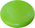 AppleRound Inflated Wobble Cushion with Hand Pump, Air Stability Board (Extra Thick), Core Balance Disc for Adults, Sensory Wiggle Seat for Kids, Flexible Seating for All Age, 13.5in / 34cm Diameter