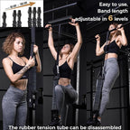 Innstar Pull Up Assistance Bands, Heavy Duty Resistance Band for Pull Up Bar, Adjustable Weight/Size with Fabric Feet/Knee Rest, 3 Bands for Pull Up Assist for Strength Training