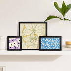 LaVie Home 4x6 Picture Frame Black Set of 10, Display 3.5x5 with Mat or 4 x 6 Without Mat Picture, Photo Frame Collage for Wall Gallery or Table Deco, Hanging or Tabletop Display