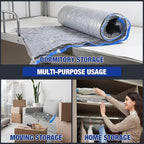 XX-Jumbo Size 48''X88'' Vacuum Storage Space Bags Extra Large for Blanket, Bedding, Comforters, Carpet, Sofa Pad Mattress, Pump Not Included (2 Pack)
