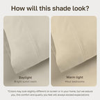California Design Den Split King Sheet Set - 100% Cotton, 600 Thread Count Sateen, Breathable Luxury King Size Sheets for Adjustable Bed, Luxury Soft Hotel Quality Sheets - Ivory (Warm Cream)