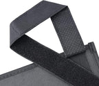 Zafit Hanging Bedside Caddy, Bedside Storage Organizer for Magazine, Phone, Remote control (4 Pockets-Black)