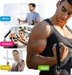 INEVIFIT Resistance Band Set, 150 LBS Stackable Workout Bands for Strength Training, Yoga, Pilates, and Full Body Workout, Includes Door Anchor, Handles, Ankle Straps, Carrying Bag, and Exercise Guide