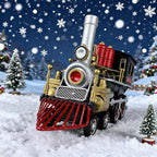 Metal Antique Vintage Car Model - Classic Collection Model Train Decor Metal Truck Christmas Decor Vintage Train Model Decorative Collectible