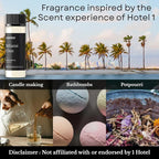 Scentia Miami One Hotel Diffuser Oil Inspired by The 1 Hotel Miami Beach - 20 ml 0.67 fl oz - Essential Oil Blend for Aromatherapy, Water Less Diffusers Humidifiers