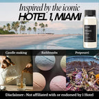 Scentia Miami One Diffuser Oil 120 ml – Aromatherapy Fragrance Oil Inspired by 1 Hotel® Miami Beach – Lemon & Sandalwood Essential Oil Blend for Diffusers – Made in USA – Holiday & Christmas Gift