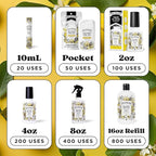 Poo-Pourri Before-You-Go Toilet Spray, Travel Essentials, .34 Fl Oz, In A Pinch Variety 5 Pack, Each Up to 20 Uses, On-The-Go Bathroom Odor Deodorizer with Essential Oils, TSA Approved Size, 5 Scents