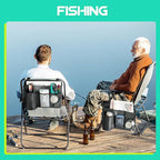 Beach Chair Arm Organizer Wheelchair Side Bag Camping Chair Side Organizer Caddy Storage Bag for Wheelchair/Beach Chair/Camping Chair Arm Accessories for Magazine/Tablet/Drinks