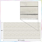 Teacher Created Resources White Wood Creative Class Fabric for Classroom Bulletin Boards, Pillows, Curtains, and Crafts