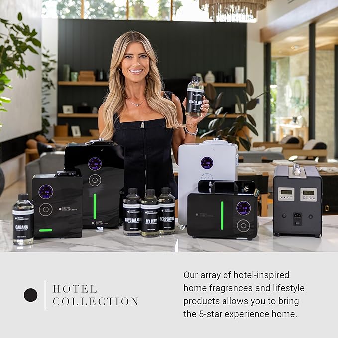Hotel Collection Diffuser Oil-Black Velvet Pro-Pod-Aromatherapy Essential Fragrance Oil-Zesty Citrus, Juicy Black Fig& Floral Rose-50ML 1.7 Fl oz