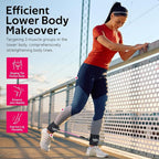 WALITO Ankle Resistance Bands with Cuffs, Exercise Bands for Legs and Butt, Booty Workout Equipment for Kickbacks and Hip Fitness Training