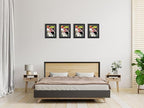 2 Packs Sports Magazine Frame Fits Measuring 8.5 x 11.25 Inch Magazine Display Frame with Black Core Matting and Installed Hangers for Wall Hanging
