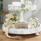 Mini Decorative Books For Home Decor, Small Wood Book Stack For Table Decor, Home Sweet Home decoration Books For Living Room Bookshelf, Farmhouse Stacked Books decoration（L49)