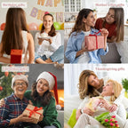 Gifts for Mom from Daughter - Sculpted Hand-Painted Mother and Daughter Figurines, Perfect for Birthday, Mother's Day, Thanksgiving and Christmas.