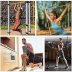 VEICK Resistance Bands for Working Out, Exercise Bands, Workout Bands, Pull Up Assistance Bands, Long Heavy Stretch Bands Set for Men Women, Power Weight Gym at Home Fitness Equipment