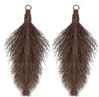 Grapevine Teardrop Swag Base - 17 Inch Natural Teardrop Wreath Form for DIY Crafts - Grapevine Swag Making Supplies for Decor - 2 Pack