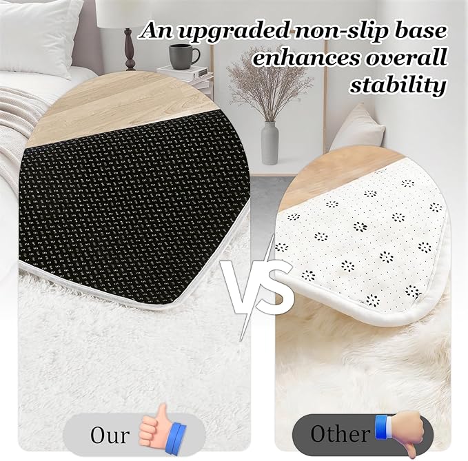 Fluffy 4x6 Area Rugs for Living Room Bedroom: Ultra Soft Shag Rug Non-Slip Non-Shedding Small Plush Bedside Rug Indoor Floor Carpets for Kids Room Playroom Entryway Nursery Dorms Home Decor Ivory