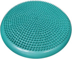 AppleRound Inflated Wobble Cushion with Hand Pump, Air Stability Board (Extra Thick), Core Balance Disc for Adults, Sensory Wiggle Seat for Kids, Flexible Seating for All Age, 13.5in / 34cm Diameter