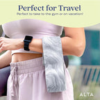 ALTA Booty Bands for Women - Premium Non-Slip Fabric Resistance Bands for Working Out - Cloth Resistance Bands for Legs, Fabric Exercise Bands, Leg Bands for Working Out Women, Looped Hip Bands Set
