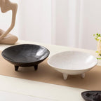 6" Decorative Bowl, Multi-Purpose Black Decorative Bowls for Keys, Candy and Home Decor, Small Ceramic Bowl