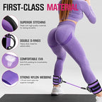 Ankle Resistance Bands with Cuffs, Home Gym Workout Equipment, Lifting Glute Butt Exercise Equipment for Women, Ankle Weights Fitness Set, Leg Booty Equipment for Training Perfect Body Shape