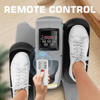 ANCHEER Under Desk Elliptical Machine, Electric Seated Pedal Exerciser, Mini Elliptical Machines, LCD Display Monitor, Portable Quiet Elliptical Machine, Leg Exerciser for Home