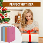 PROBENEX ICON Large | 4 PCS Faux Decorative Books for Home Decor | Not Real Books (Cardboard Boxes) | Coffee Table, Shelf Styling & Modern Aesthetic Accent Pieces for Living Room