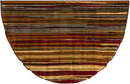 Unique Loom Barista Collection Area Rug - Icatu (2' 7" x 4' 1" Hearth, Beige/Brown)