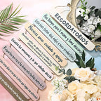 Yookeer Mental Health Reminders Wall Decors Wooden Hanging Art Counseling Room Decor Positive Psychology Affirmations Feelings Pediments for Home Counseling Office (Bright Color,Spanish Style)