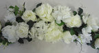 32" Rose Peony Hydrangea Swags for Wedding Party Home Garden, Wedding Arch Garden Wall Decoration, Weddings, Cream