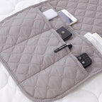 Armchair Caddy for Couch Remote Control Holder Non-slip Waterproof Sofa Armset Organizer with 4 Pockets Couch Chair Armrest Storage for TV Remote Control Phone Book 35"x13" Grey 1 Pack