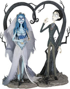 ABYSTYLE Studio Corpse Bride Exclusive Collectible Figurines Bundle: Emily and Victor 8.2" Tall SFC Collectible PVC Figure Statue Movies Decor Gift