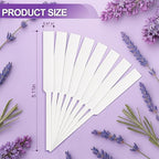 500 Pieces Perfume Tester Strips, Premium & Multi-Use Fragrance Tester Strips, Scent Test Strips Sample Paper for Perfume, Cologne, Essential Oils, Aromatherapy Blends by Augwontior