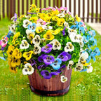 Artificial Flowers for Outdoors Fake Plants, 12pcs Fake Flowers Artificial Plants Outdoor UV Resistant,Silk Faux Flowers Shrubs Greenery Plants for Porch Garden Patio Window Box Decor