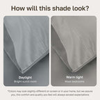 California Design Den Luxury Twin XL Sheet Set - 100% Cotton, 600 Thread Count Deep Pocket XL Twin Sheets, Soft Hotel-Quality Bedding with Weave - Light Grey