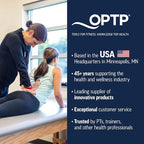 OPTP CobbleFoam Uneven-Surface Balance Trainer - Versatile Balance Board Training System Developed by a Physical Therapist for Injury, Surgery, Rehabilitation, and Sports Training