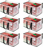 BlissTotes Moving Bags, 93L 6-Pack Storage Bags, Moving Box Heavy Duty Extra Large, Moving Totes with Zipper, Reinforced Handles Boxes for Packaging Moving, Decorative Wreath Storage