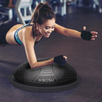 BOSU NexGen 25IN Home Fitness Exercise Gym Strength Flexibility Balance Trainer with Rubberized Non Skid Surface and Hand Air Pump