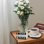 Mini Decorative Books For Home Decor, Small Wood Book Stack For Table Decor, Home Decor Book For Living Room Mantel, Farmhouse Stacked Books Decorative（L42）