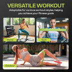 Fabric Resistance Bands for Working Out – 5 Strength Levels from Extra Light to Extra Heavy – Thick Workout Bands for Legs, Glutes, HIPS, Stretching, Strength Training with Storage Bag