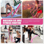 HPYGN 3 Levels Non-Latex Exercise Bands for Physical Therapy & Yoga, Professional Resistance Bands Set for Working Out, Strength Training, Pilates & Rehab, TPE Elastic Stretch Bands for Seniors, Women