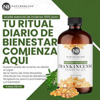 NaturoBliss 100% Pure Frankincense Essential Oil Therapeutic Grade Premium Quality (4 fl. oz) with Glass Dropper, Perfect for Aromatherapy