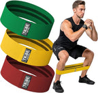 Tribe Lifting Fabric Resistance Bands for Legs - Workout Bands Resistance Bands for Men and Women - Booty Bands for Working Out - Exercise Bands Resistance Bands Set - Elastic Bands for Exercise
