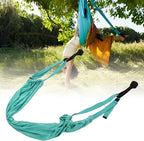 Aerial Yoga Swing Set, Aerial Yoga Door Hanging Trapeze Sling Kit, Waist Back Leg Stretch Strap, Leg Stretching Assist Trainer