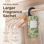 ROSE COTTAGE Large 12 Packs Eucalyptus Hanging Closet Deodorizer Air Freshener Long Lasting Scented Sachets Smell Goods for House