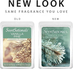 ScentSationals Vanilla Pine Scented Wax Melts - Balsam, Herbs & Vanilla, 10oz (24 Cubes)