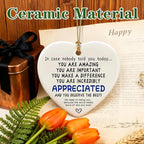 in Case Nobody Told You Today: You are Amazing, Important & Make a Difference - Affirmations Sign | Office Gift, Appreciation Gifts, Thank You Gifts, Going Away, Retirement Gift | Christmas Ornament