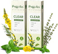 PUFFIAIR Botanical Fragrance Stick Set – Mullein, Thyme & Mint Botanical Scent, Plant-Based Personal Fragrance Accessory, Portable Non-Electric Design, 4 Sticks (2 Packs)