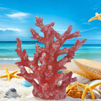 Etlemonde Beach Coastal Decor Coral Reef Home Decor Coral Statue Sculpture Home,Desk,Bathroom,Desktop Shelf Statue,Marine Themed Gifts